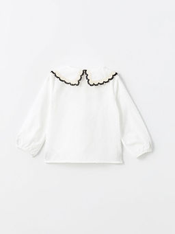 Bisiklet Yaka Uzun Kollu K?z Bebek G?mlek - Waikiki фото 2