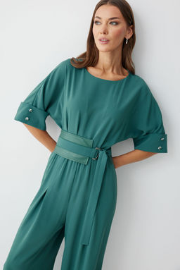 Комбинезон LYUSHe 4224 шалфей  фото 5