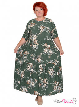 Платье Модель №1733 размеры 44-84 - Plusmoda фото 9