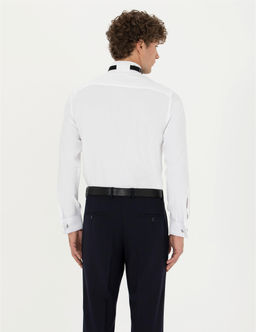 Beyaz Slim Fit Smokin G_mlek - Pierre cardin фото 5