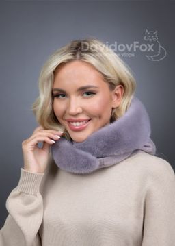 ВИДЕООБЗОР Платок Трикотаж Норка Чертополох - Davidovfox фото 3