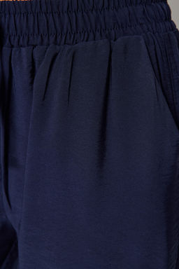 Lacivert Jogger Dokuma Pantolon TWOSS20PL0129