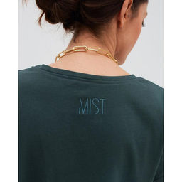 Футболка женская MIST basic, размер 40-42, зелёная