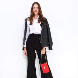 Сумка кросс-боди на молнии, цвет красный - Simaland фото 7