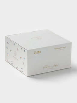 Чайная пара WY Flowers song, фарфор, 220 мл, белая