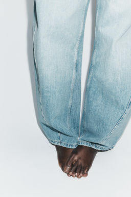 TRF BAGGY BALLOON MID-WAIST JEANS - Zara фото 19