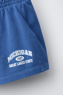 BERMUDA FELPA / Azul?n - Zara фото 4