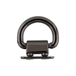 Фурнитура сумочная металл Gamma GH 13/17 Ручкодержатель 27 х 24 мм 5 шт. №06 под черный никель