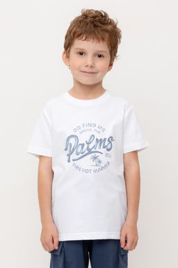 КР 302751/белый к566 фуфайка (футболка) для мал - Crockid фото 5