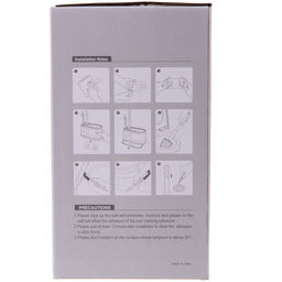 Ерш с креплением на стену "Стиль" 40 см, силиконовая щетка 8626