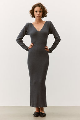 Vestido ajustado en punto de canale