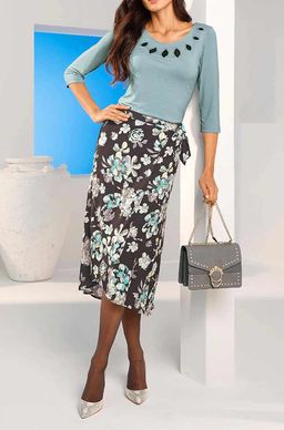 Блузка, мятная - Ashley brooke фото 3