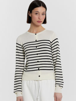 Кардиган женский в полоску - Mark formelle фото 2