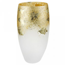 Ваза для цветов стеклянная "Малага" 3,95л, д15,6см, h30см, напольная, средняя, "Гарильяно" (Россия)