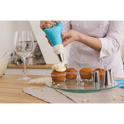 Набор кондитерский, 7 предметов: 2 мешка, 4 насадки d=2.5 см, адаптер - Simaland фото 12