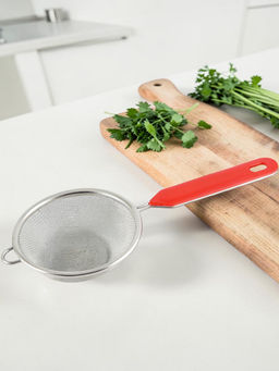 Дуршлаг (сито) из нерж. стали с пластиковой ручкой Tagliatelle диаметр 10 см арт.985501 /Mallony/