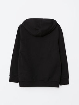 Kap??onlu Atat?rk Temal? Uzun Kollu Erkek ?ocuk Sweatshirt - Waikiki фото 2