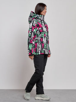 Горнолыжный костюм женский зимний черного цвета 022302Ch - Mtforce фото 4