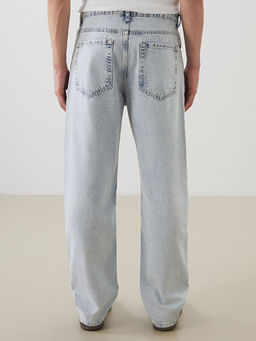 Baggy Fit Erkek Jean Pantolon