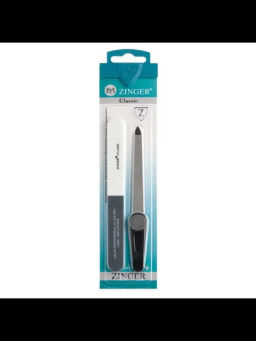 ZINGER Набор SIS-02 для маникюра 2 предмета /полировка+пилка металлическая/