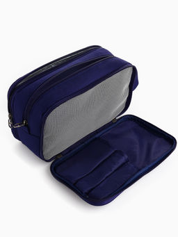 Kristaller Косметичка дорожная мужская Travel Have a good trip, синий