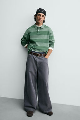 LIMITED EDITION WIDE-LEG TROUSERS - Zara фото 14