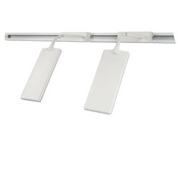 ULB-P37-12W/SPFR/K WHITE 3М SET42 Светильник-прожектор светодиодный трековый, в составе набора из 4штук, с шинопроводом 2шт*50см. Сетевой шнур 3м. Спектр для фотосинтеза. Корпус белый. ТМ Uniel