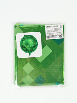 Воздушный шар фольгированный 18" «Пиксели», набор 5 штук