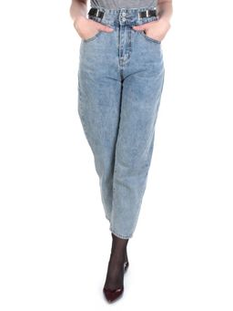 7958 BLUE Джинсы женские AMG JEANS (98% хлопок, 2% лайкра) - Фабричный китай фото 2