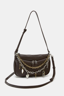 MINI CROSSBODY BAG WITH CHARM DETAIL - Zara фото 5