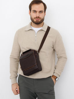 Сумка 4269-2AM d.brown Allan Marco