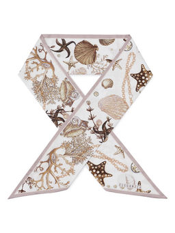 Шарф жен. шелк 10х125 E04-8449-21