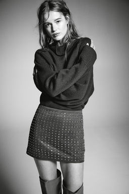 Minifalda con strass - H&m фото 3