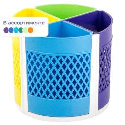 Подставка-органайзер д/канц.мелочей Attache Bright Colours 8отд вращ ассорт  фото 2