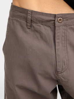 Брюки мужские серо-коричневые серо -коричневый 2023-CTM101-3