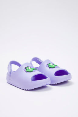 Trendyol Shoes Lila Timsah Detayl? Hafif Taban C?rt Bantl? Unisex Cocuk Kids Sandalet TAKSS25SD00039