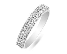Кольцо из серебра куб.циркон., В10-1031