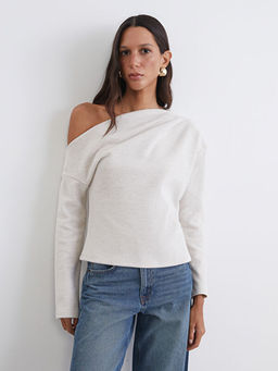 Kay?k Yaka B?zg?l? Bluz