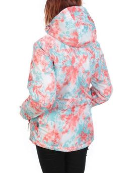 W1605-2 PINK PRINT Куртка горнолыжная женская ERUITOR (100 гр. холлофайбера) - Fashion фото 4