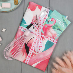 Набор подарочный Вдохновения: полотенце 40?73 см, венчик кухонный - Этель фото 2