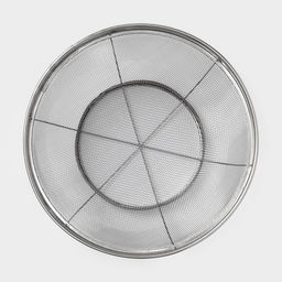 Сито для просеивания Доляна «Универсал», d=21.5 см, серебристое