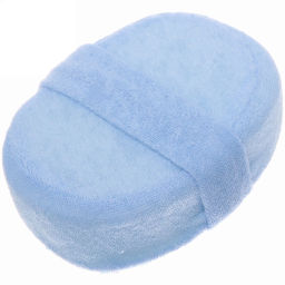 Цена за 3 шт. Мочалка для лица и тела "Ultramarine - Парадиз", мягкая, цвет микс, 15*10*5см (зип пакет и наклейка Ultramarine)