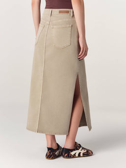 CONTE CON-946 Юбка джинсовая женская peanut  фото 6