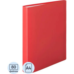 Папка файловая 80 ATTACHE 065-80Е красный  фото 2