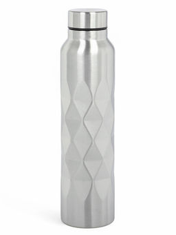 Бутылка для воды, 1 л, 24×7 см, хром