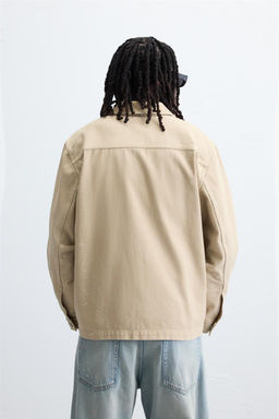 PAINT SPLATTER WASHED JACKET - Zara фото 3