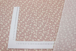 Муслин Премиум двухслойный гладкий Нежные грезы цв.пыльно-розовый, ш.2.5м, хлопок-100%, 130гр/м.кв - Купава фото 3