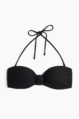 Top de bikini bandeau acolchado - H&m фото 2