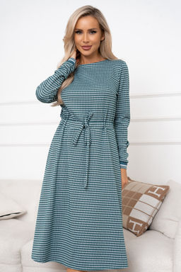 Платье Open Style 6353 зеленый