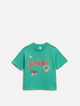 ACOOLA / Футболка детская для мальчиков Galathil1 бирюзовый  фото 2